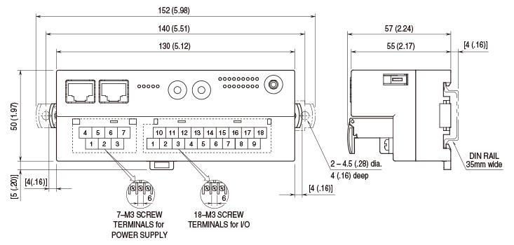 R7G4HH DIMENSIONS