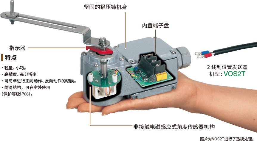 2线制位置发送器 机型: VOS2T