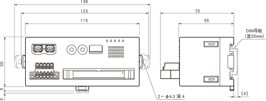 R7F4HML3 外形尺寸图