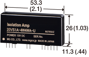 High speed response, 3-port isolation