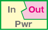 Top adjustment, for current output, output isolation