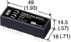 Top adjustment, for current output, output isolation