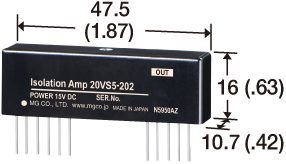 High-accuracy, output isolation