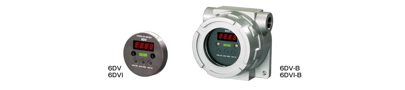 2-wire Digital Panel Meters (Loop Powered) 6-UNIT Digital Meters