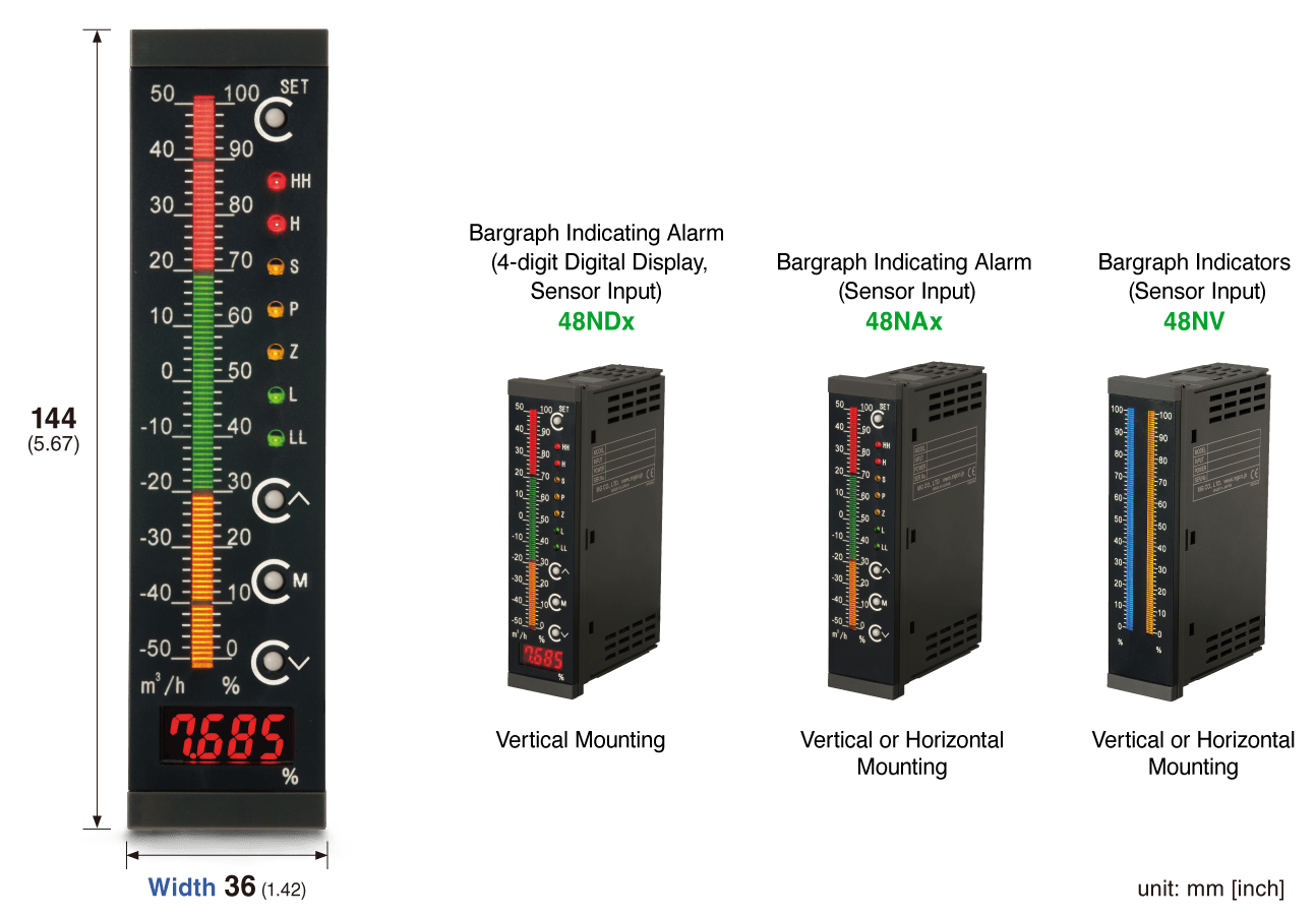 Bargraph Indicators 48N Series