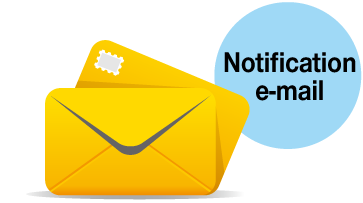 Notification e-mail