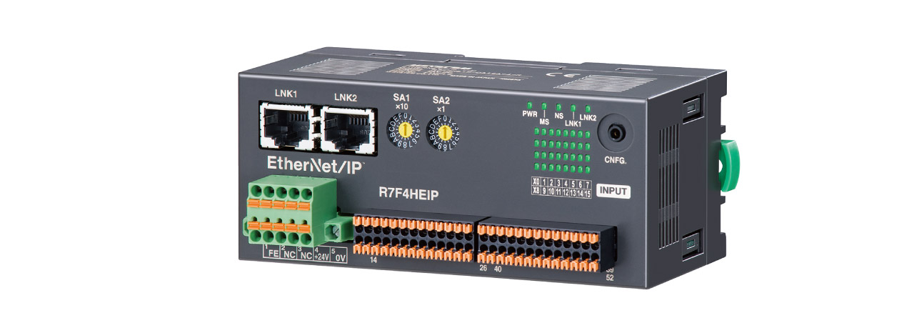 Compact Remote I/O R7F4HEIP Series