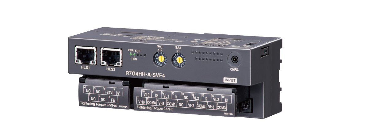 Compact Remote I/O R7G4HH Series