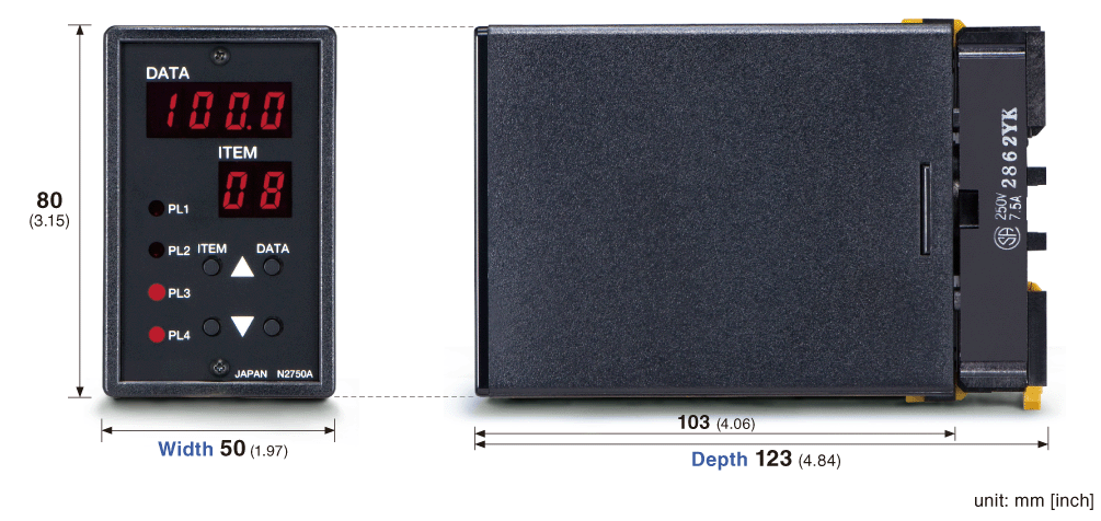 Plug-in Front Configurable MX-UNIT Series