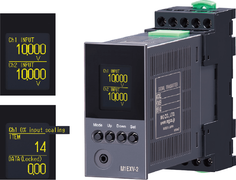 M1E Series featuring a highly visible OEL display