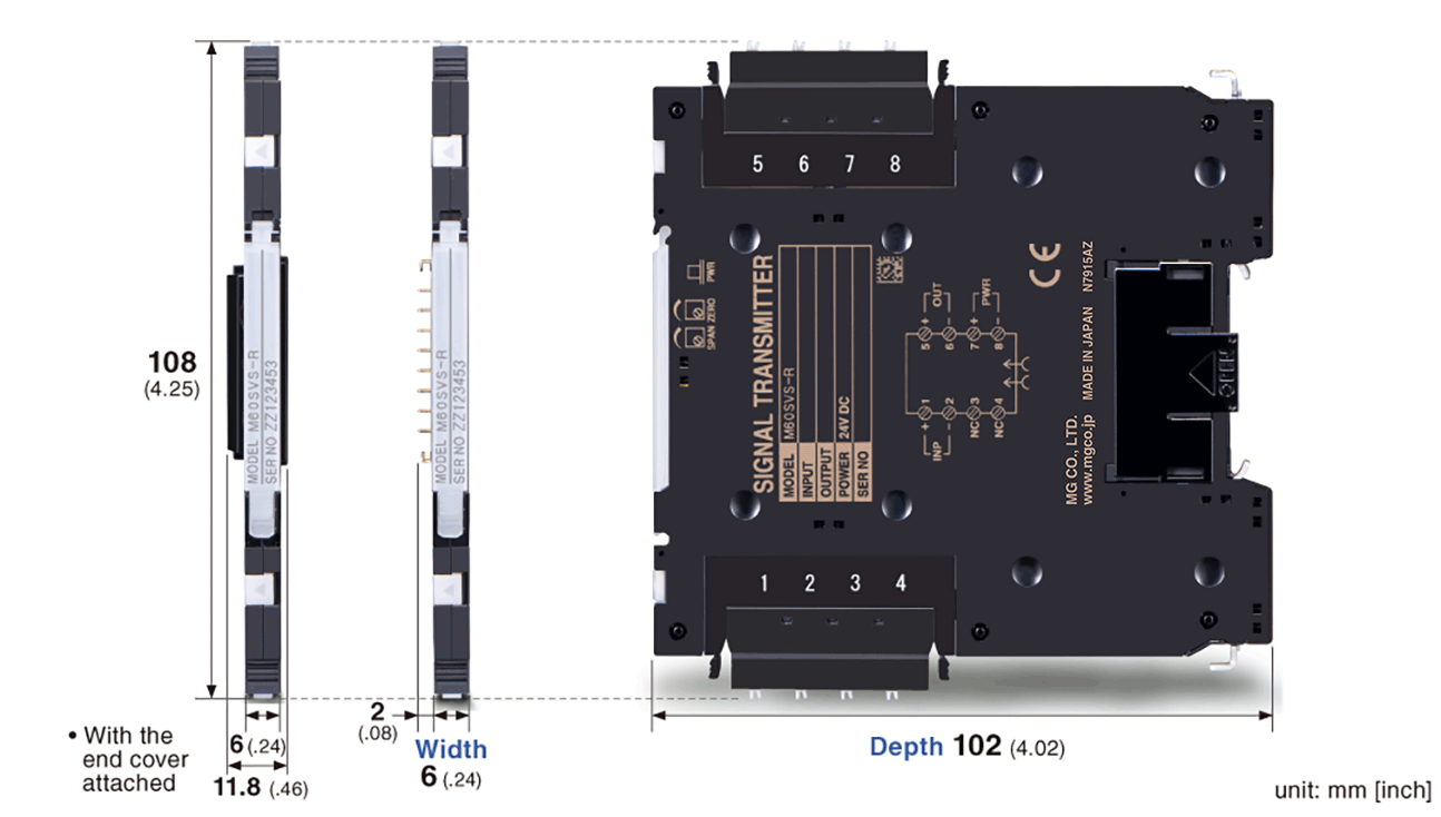 Base-free Interconnecting Ultra-Slim M60 Series