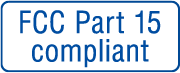 FCC Part 15 compliant