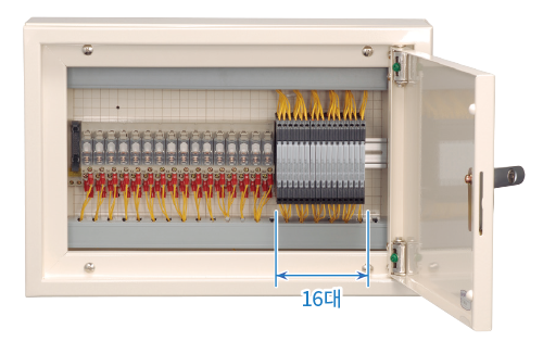 제어반의 소형화·제어반의 공간 절약