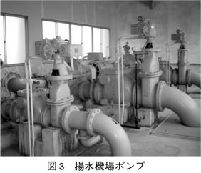 図3　揚水機場ポンプ