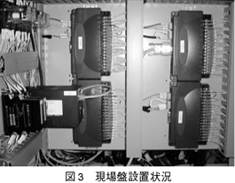 図3　現場盤設置状況