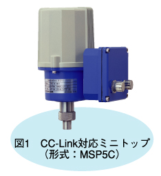 図１　CC-Link対応ミニトップ（形式：MSP5C）