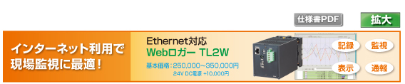 Webロガー　TL２W