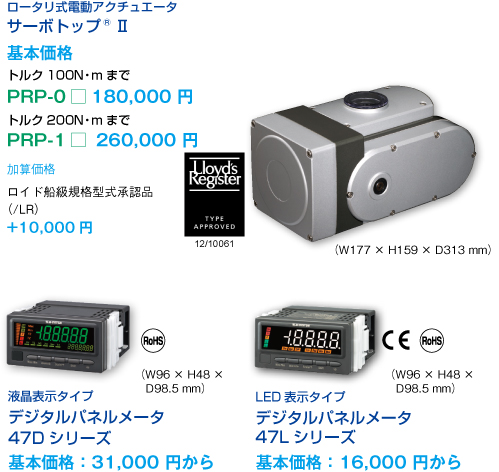 採用機種