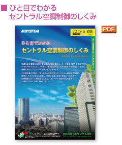 ■ ひと目でわかるセントラル空調制御のしくみ