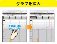 グラフを拡大