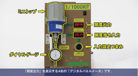 電動調節弁に革命を起こす1/1000キット