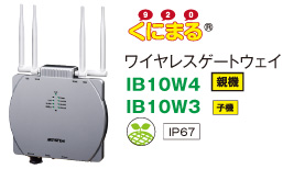 くにまるワイヤレスゲートウェイIB10W3・IB10W4