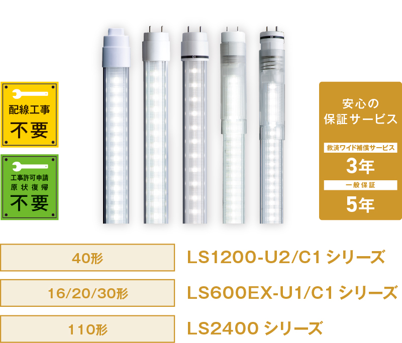 万能直管LED
