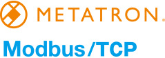 METATRON, Modbus/TCP