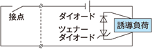 ダイオードとツェナーダイオード方式