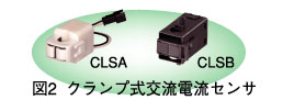 図2 クランプ式交流電流センサ