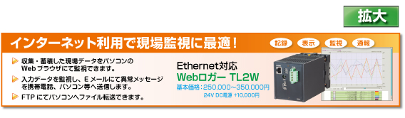 インターネット利用で現場監視に最適!