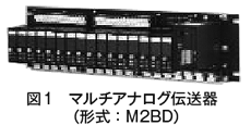 図1 マルチアナログ伝送器(形式:M2BD)