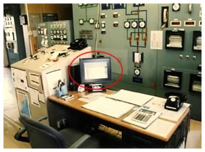 Desk-top LCD display for PC Recorder.