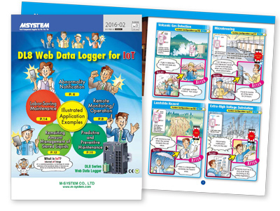 Manga Application Catalog – DL8 Web Data Logger for IoT