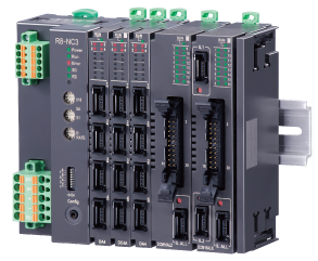 超薄形スライス構造 組合せ自由形リモートI/O R8シリーズ