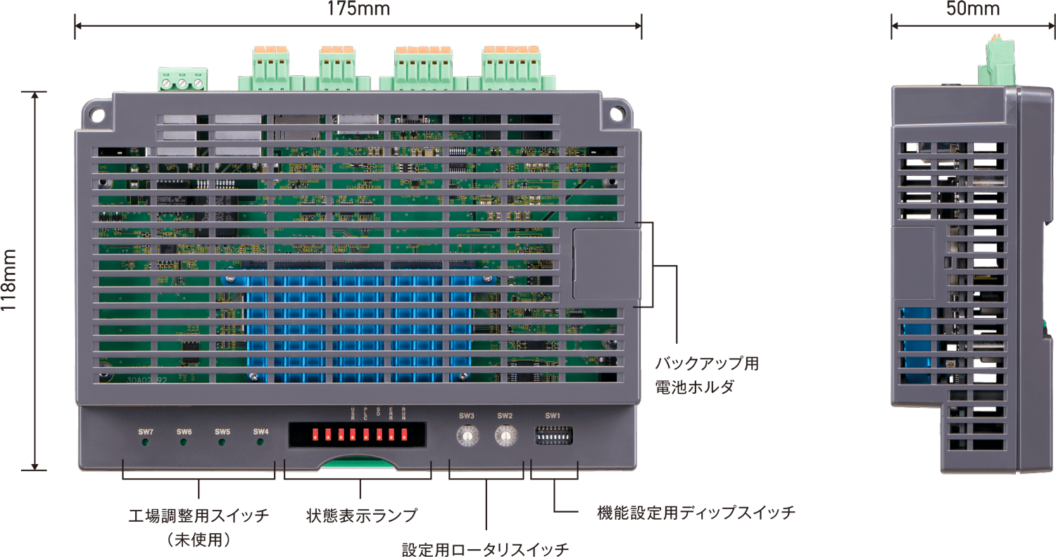 各部の名称・外観