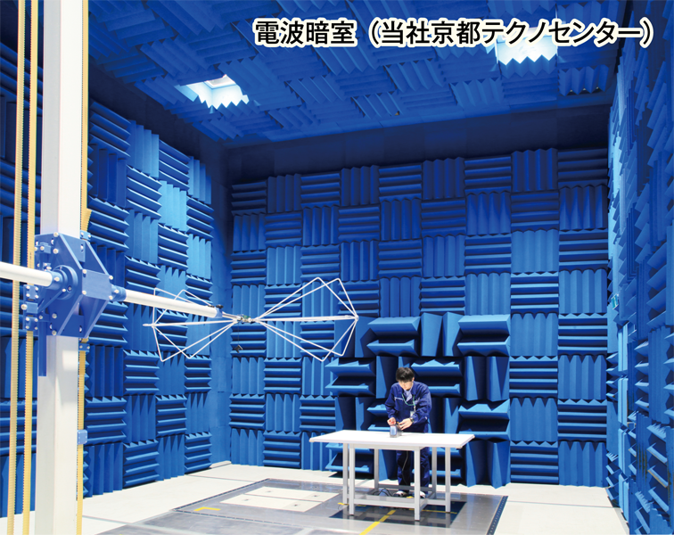 電波暗室(当社京都テクノセンター)