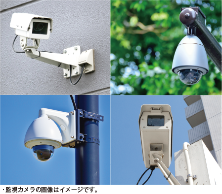 ONVIF（オンビフ）対応の監視カメラであれば リモートGPで表示できます！