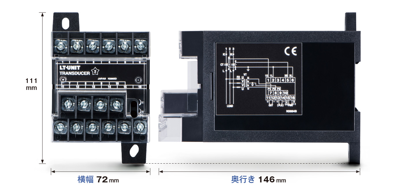 M4ねじボックス形 LT･UNITシリーズ