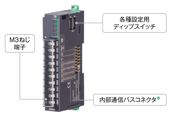 ねじ端子台タイプ 出力カード