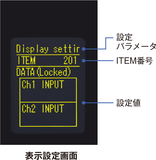 多機能マルチディスプレイ 表示設定も簡単です。